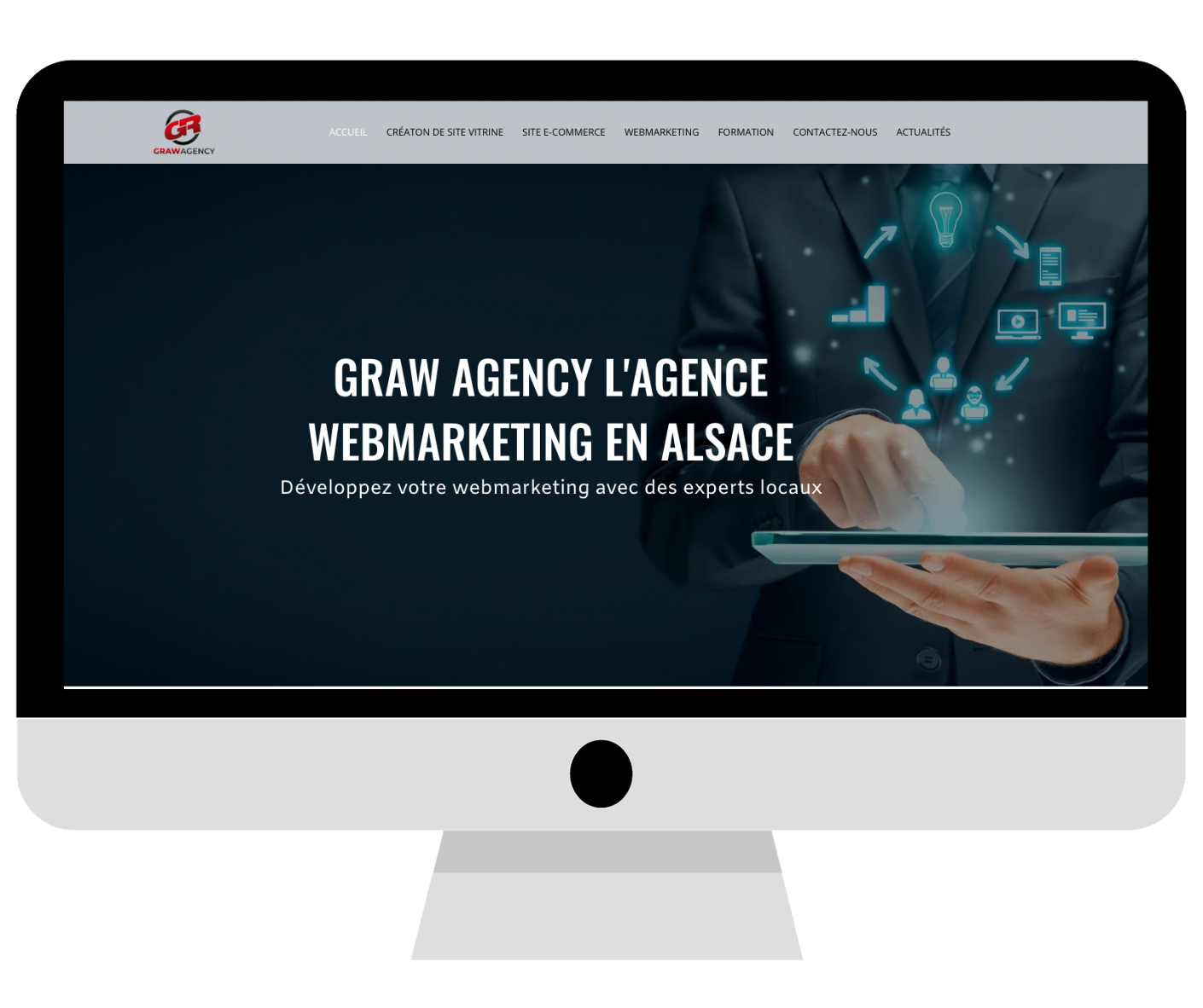 creation site internet alsace graw agency